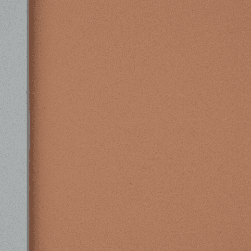Close-up of smooth painted stucco finish